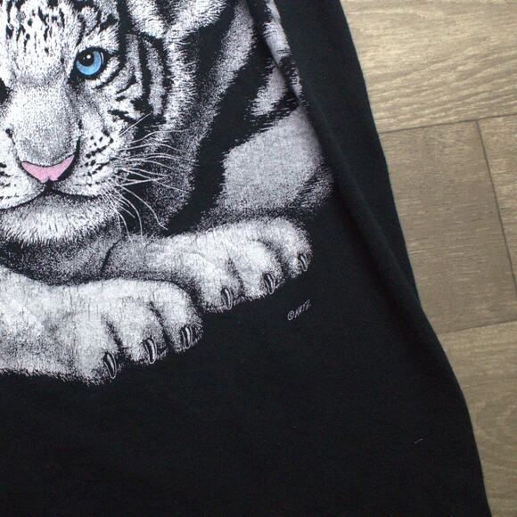 Siegfried & Roy Shirt Mirage Casino Rare Vintage Graphic Tee 90s Magic Size XLT - Picture 4 of 5